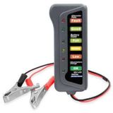 Akü Test Cihazı 12v Batarya Test Cihazı - Akü Ölçme Cihazı - Led Göstergeli