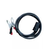 Aküden Bağlantılı Araç Çakmaklık Uzatma Kablosu Akü Maşalı 12-24 V/16A 2 X1,5Mm Ttr Bakır 2Mt-Siyah