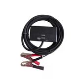 Aküden Bağlantılı Uzatma Kablosu Çakmaklık Çoklayıcı Lcd Ekranlı Usb, Type-C Çıkışlı 12 Volt 10 Amper 120 Wat 2 X1,5Mm Ttr Bakır 2 Mt-