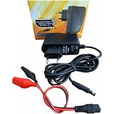 Akülü Araba Şarj Cihazı, 12 Volt Adaptör ile Uyumlu