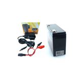 Akülü Arabalar Için 6 Volt 12 Amper 6v 12ah Akü Ve 6 Volt Akü Için Şarj Cihaz Adaptör Şarz 1ah Set