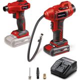 Akülü Araç Hava Kompresörü Ce-Cc 18 Li + Akülü Hava Pompası Ce-Ap 18 Li Power X-Change Set (18 V, Aksesuarlar Dahil, 1x 2.0 Ah Akü ve Şarj Cihazı Dahil)