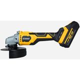 AKÜLÜ AVUÇ TAŞLAMA KÖMÜRSÜZ 115MM 10.000RPM 2x4 Ah PLUS AKÜ HIZLI ŞARJ RTRMAX X-LION
