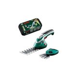 Akülü Çim Kesme Makasi Isio, 3,6 Volt, Ek Kesme Bıçağı Dahildir, Softcase Kutuda)