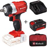 Akülü Darbeli Somun Sıkma Takımı + 4AH Starter Kit ve Bez Çanta - Seçenek 1