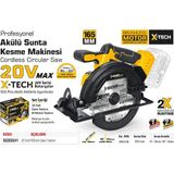 Akülü Sunta Kesme Makinesi Seti 165 mm 1*4.0 Ah (Kömürsüz Motor )