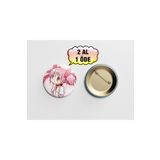 Akumastik Puella Magi Madoka Magica Madoka Kaname 1 adet 44mm Arkası İğneli Buton Rozet