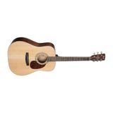 Akustik Gitar, Open Pore, Masif Ladin Kapak, Arka&