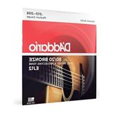 Akustik Gitar Tel Seti, 80/20 Bronze Orta Kalınlıkta - 3 Renk Sunburst