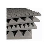 Akustik Piramit Sünger 60 Dns Yanmaz 40Mm 100X100