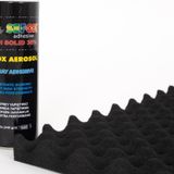 Akustik Sünger 30 Mm ( En : 1 Mt Boy : 1 Mt) + Sefox Sprey Yapıştırıcı 340 Gr (1 Adet)