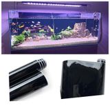 Akvaryum Arkası Siyah Piano Black Fon 150 x 50 CM Hava Kanallı Ragle + Maket Bıçağı
