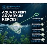 Akvaryum Kepçesi - 5 Farklı Boyut - 2 Numara 8.5x10 cm