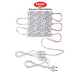Akvaryum Modül Led Aydınlatma Günışığı Sarı Işık Anahtarlı 5'Li 432002215