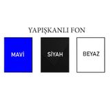 Akvaryum Yapışkanlı Fon ( Folyo ) 100cm X 60cm (H) Siyah