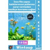 #Akvaryumkepçesi Profesyonel Sağlam Dayanıklı İnce Fileli Akvarist Akvaryum Balık Kepçesi 7.5 Cm