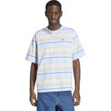 AKX1268 Adidas Strıpe Tee Erkek T-Shirt Açık Mavi - Açık Mavi