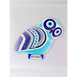 Akyaka Polyester Kabartmalı Magnet 5,5 X 9 Cm Dekoratif Hediyelik Buzdolabı Süsü (Kod:1843)