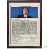 Akyazı 50x70 Gençliğe Hitabe (Mdf Çerçeve)