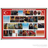 Akyazı 70x100 Atatürk Köşesi (Metal Çerçeve)