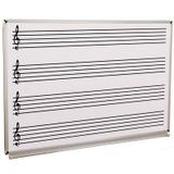 Akyazı Emaye Müzik Çizgili 120x140 cm Yazı Tahtası