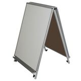 Akyazı Laminat Çift Taraflı Üçgen Tip 65x100 cm Yazı Tahtası