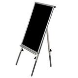 Akyazı Laminat Teleskopik Ayaklı Siyah 65x100 cm Yazı Tahtası
