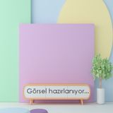 Akyazı Üçgen Tipi Ayaklı Yazı Tahtası 40X55 Yeşil