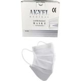Akyel Maske Meltblown 3 Kat Filtreli Beyaz 200 Adet