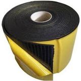 Akyelone Araç Oto Ses Isı Yalıtım 40CMX10METRE 6mm Yapışkanlı Kauçuk Izolasyon Malzemesi - Standart