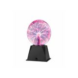 AKYILDIZ HOME HEDİYELİK 13,50 Cm X 10 Cm - Usb'li ve Pilli Plazma Tesla Küre Orta Boy