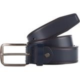 AKYOL %100 Hakiki Deri Erkek Kemer 3.5 cm - 120 cm - Lacivert