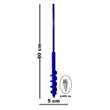 Akyol Garden Akyol Matkap Toprak Burgusu Ucu Fide Fidan Çiçek Dikme 60cmx5 cm