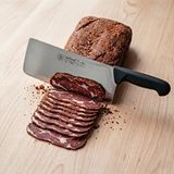 AKYUZ Home Pastırma Satırı Bıçağı Sürmene Paslanmaz Çelik Satır Bıçak Pastırma Kesme Bıçağı 39 Cm Sürbisa 61730
