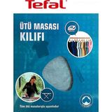 Akyüz Home Tefal Ütü Masası Kılıfı Bezi Örtüsü Keçeli %100 Pamuk Yüksek Buhar Geçirgenliği 140X52 cm Dayanıklı Kumaş