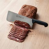 AKYUZHOME Pastırma Satırı Bıçağı Sürmene Paslanmaz Çelik Satır Bıçak Pastırma Kesme Bıçağı 39 Cm Sürbisa 61730 P-0000006384