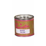 Akyüzler Mobilya Aksesuar KEMALİN SOBA BOYASI BAKIR YALDIZ 250 GR