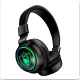 AKZ Bludfire Headset Gm-C2 Wireless 5.0 Auto Pairig Kulak Üstü Oyuncu Kulaklık - Açık Mavi
