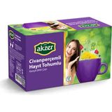 Akzer 2'li Paket Civanperçemli Hayıt Tohumlu Çay (2X20 Süzen Poşet) - 1 Adet