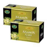 Akzer Anason Çayı (2 Paket) (20'li Süzen Poşet*2 - 30*2 gr) - Bitki Çayı