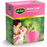 Akzer Anne Çayı 60'lı Bitki Çayı İçerik: Isırgan, Anason, Rezene, Ihlamur, Kuşburnu, Kimyon