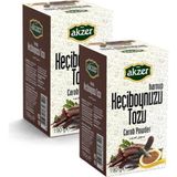 Akzer Öğütülmüş Keçiboynuzu (Harnup) Tozu 190 gr x 2 - 380 gr