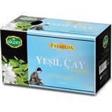 Akzer Yeşil Çay Yaseminli Doğal 20'li Poşet Çay - 10 gr