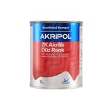 AKZONOBEL Akripol 2k 131 Doğan Serçe Şahin Fiat Fİ140 Bordo Akrilik Sonkat Oto Boyası 1 Litre