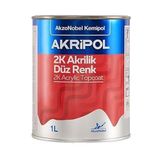 Akzonobel Akripol 2K Opel 40R Olimpik Beyazı Akrilik Sonkat 1 lt Oto Boyası