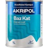 AkzoNobel Akripol Bazkat OPEL 163L ŞİMŞEK GRİ Akrilik Sonkat Oto Boyası 1 Litre