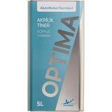 AkzoNobel Optima Akrilik Tiner Standart 5 Litre