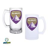 Al Ain F.c. Kulplu Bira Bardağı Buzlu Veya Şeffaf Seçenekli 0260