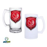 Al Duhail F.c. Kulplu Bira Bardağı Buzlu Veya Şeffaf Seçenekli 0261