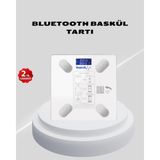 Al-Fil Teknoloji Akıllı Bluetooth Tartı – 8 Farklı Ölçüm Verisi Otomatik Kişi Tanıma - Çok Renkli